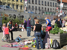 marktgeschehen am schwendermarkt