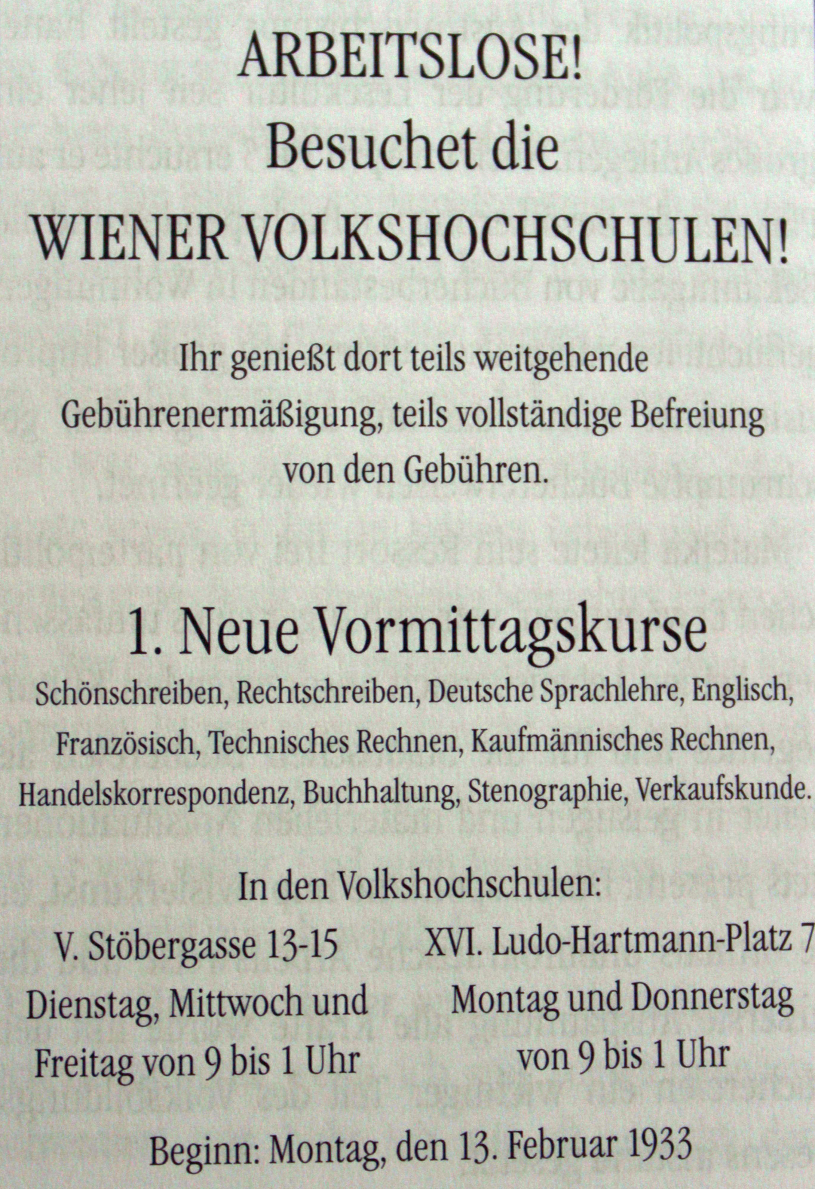 vhs flugblatt